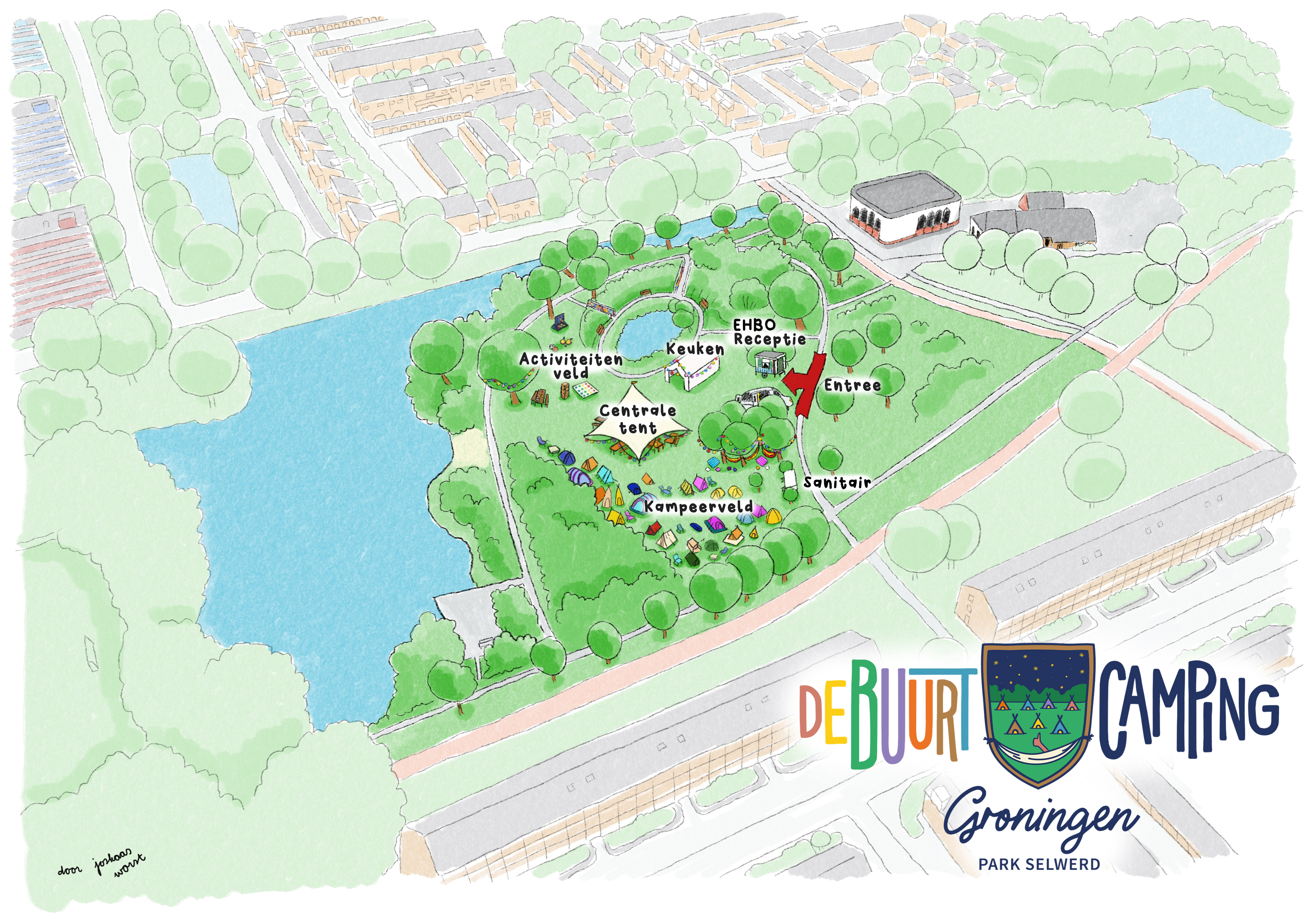 Buurtcamping Park Selwerd