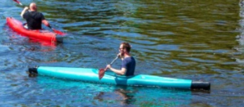 Kajak voor één persoon